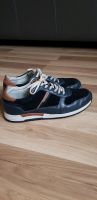 Sioux Sneaker Rojaro Gr. 41,5 Leder, blau, Top Nordrhein-Westfalen - Velbert Vorschau