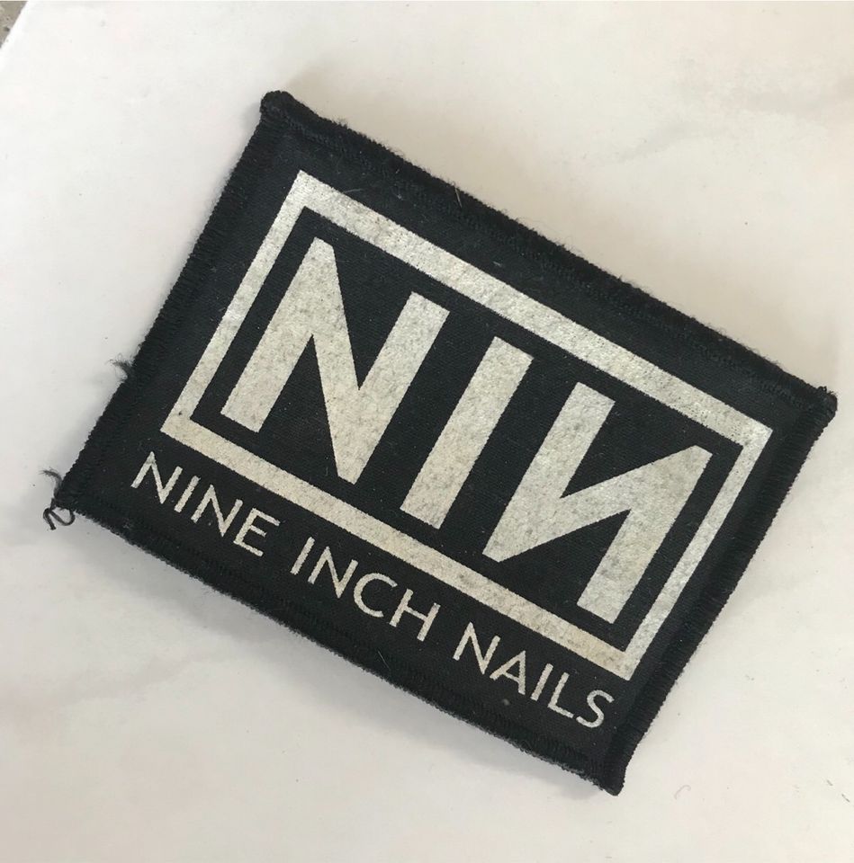 NIN Nine Inch Nails Patch Rock Metal Grunge Aufnäher selten in Köln