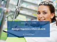 Manager Regulatory Affairs (m/w/d) | Ehrenkirchen Baden-Württemberg - Ehrenkirchen Vorschau