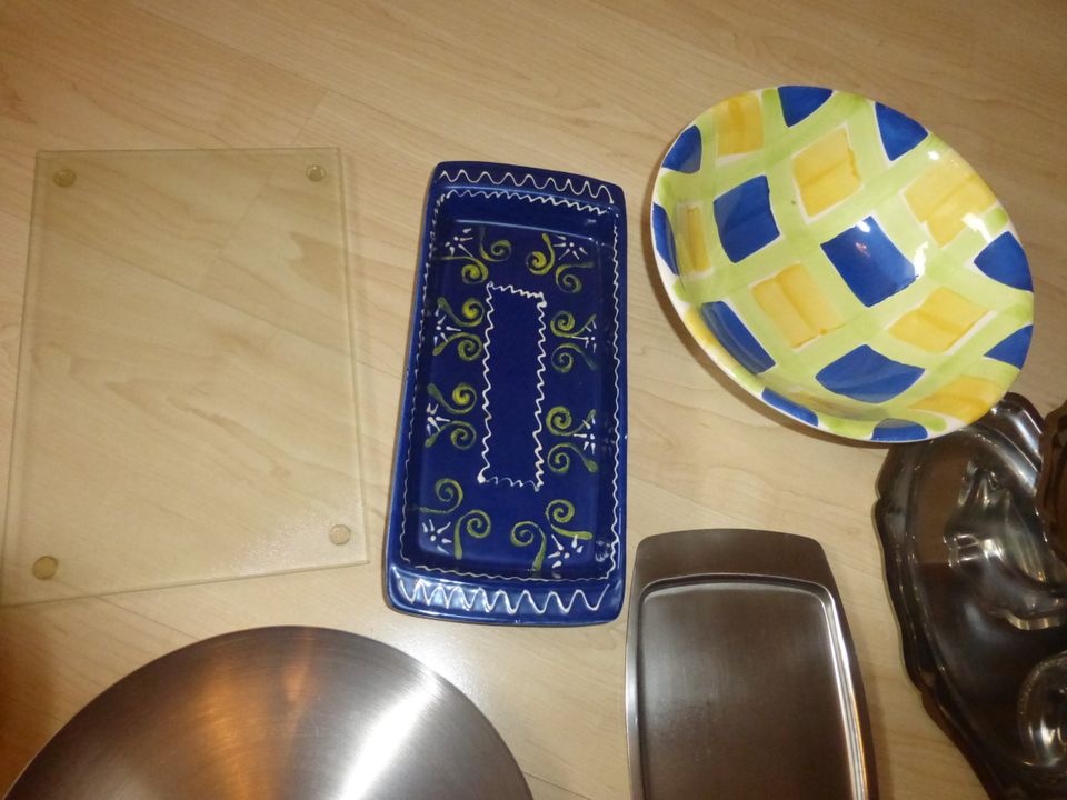 Tortenplatten Kuchenplatten Servierplatten Platten Schale Teller in Erding