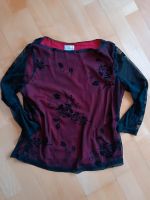 Spitzenshirt edel bordeaux-schwarz Gr. S Baden-Württemberg - Singen Vorschau