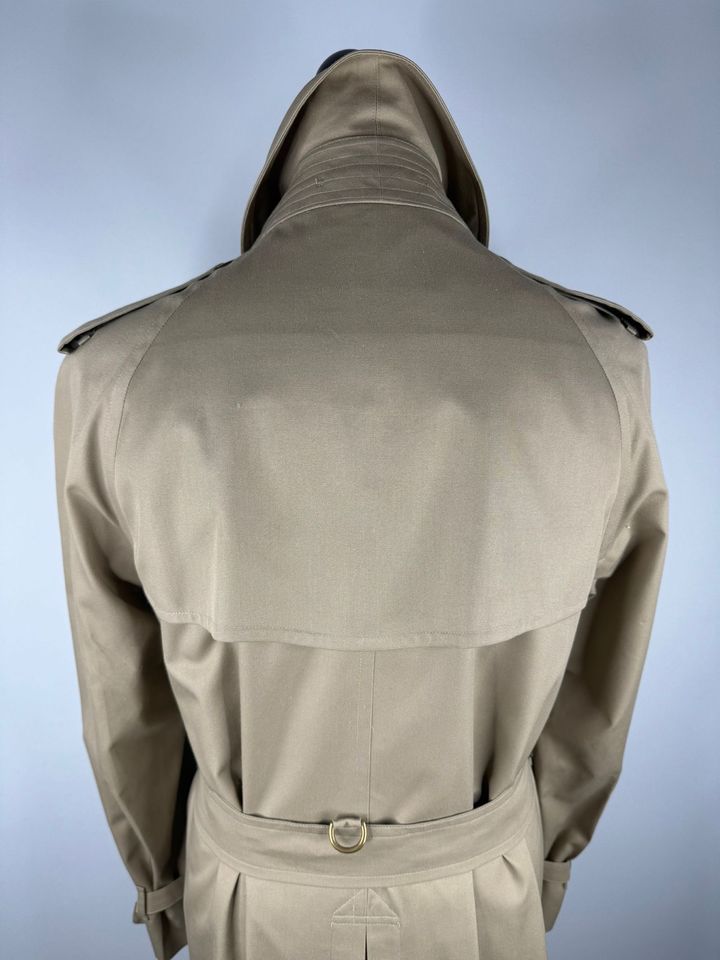 Burberry Herren Trenchcoat Zweireihig Mantel Beige Gr. 52 in Wolnzach