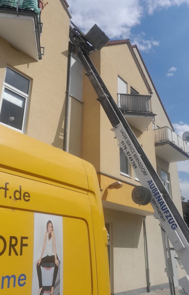 Möbelaufzug -Möbellift inkl. Transporter und 2 Mann für NUR.... in Kamenz