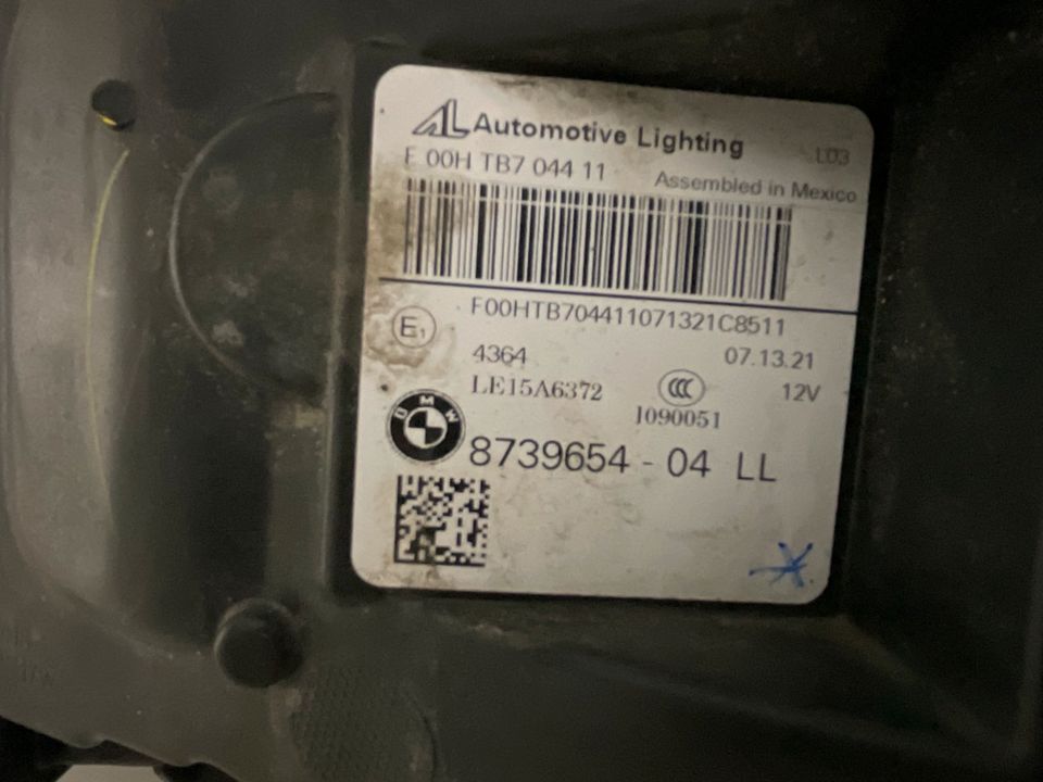 BMW X3 G01 X4 G02 LED ADAPTIVE Scheinwerfer rechts 8739654 UNNA in Unna