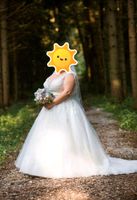 Hochzeitskleid in 54 Top Zustand gereinigt Bayern - Gröbenzell Vorschau