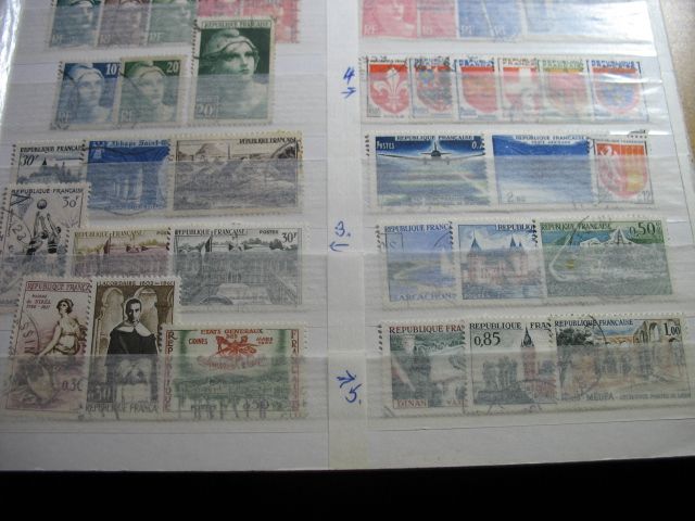 Briefmarkensammlung Frankreich Stöberposten ab Klassik in Konstanz
