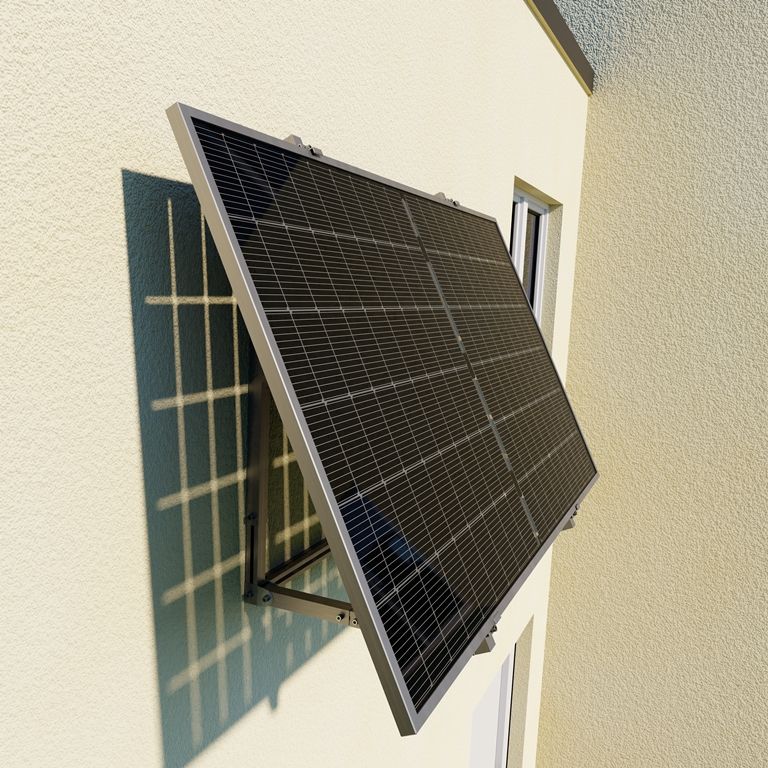 Balkonkraftwerk Solarpanel - Halterung universal flexibel einsetzbar Balkon, Dach, Boden in Norderstedt