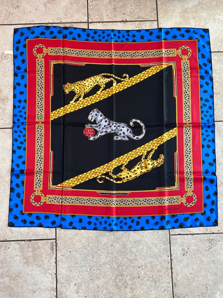 Cartier Seidentuch (Neu) 85 x 85 cm in München - Maxvorstadt | eBay  Kleinanzeigen ist jetzt Kleinanzeigen