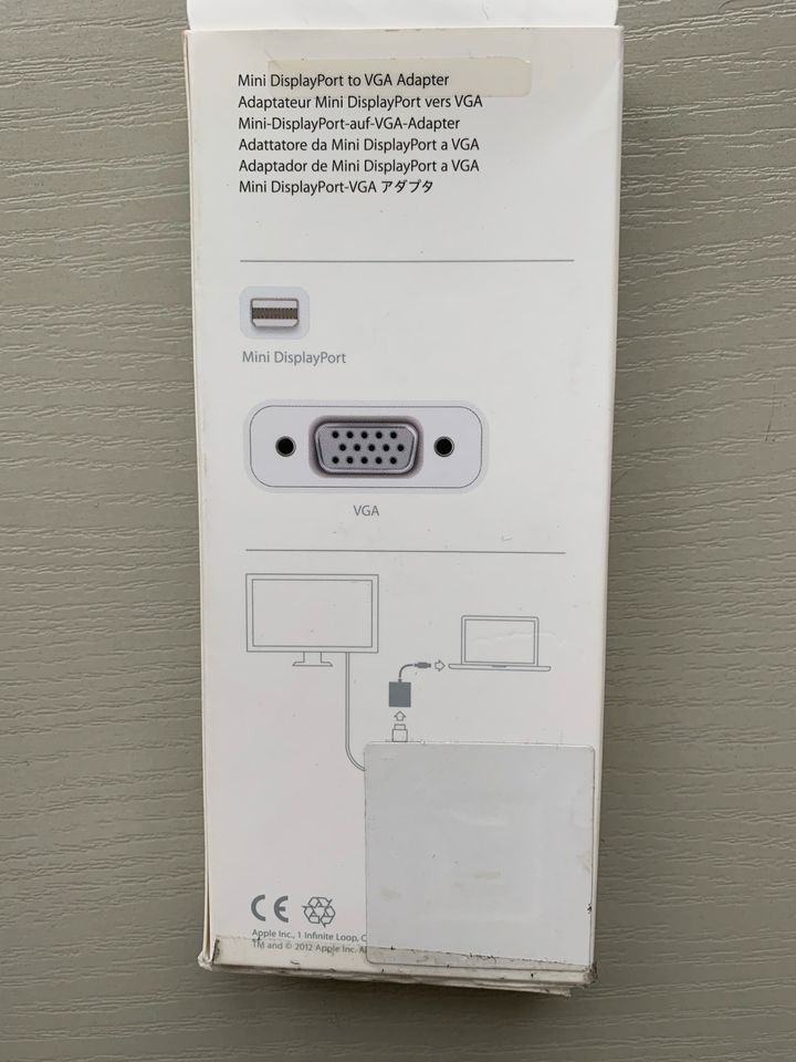 Apple Mini DisplayPort to VGA Adapter in Hanau