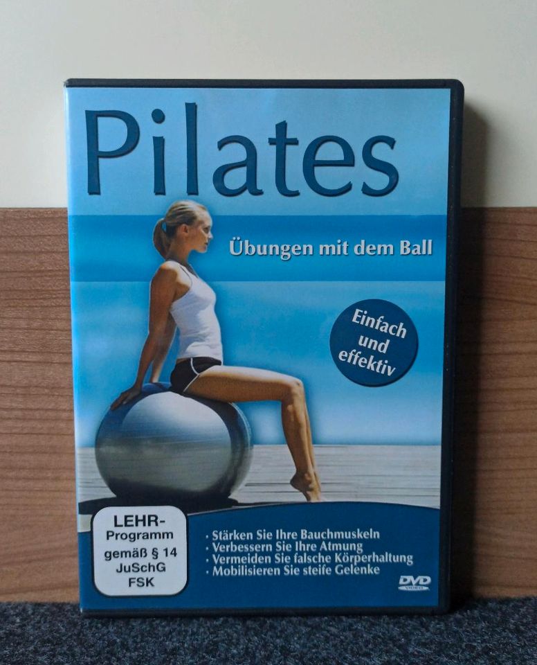 Pilates TOP Übungen mit dem Ball einfach & effektiv DVD Fitness in Waldbreitbach