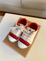 Benetton Baby-Schuhe/ Sneaker  Größe 22 weiß mit rot Hamburg-Nord - Hamburg Langenhorn Vorschau