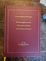Bönninghausens Charakteristika und Repertorium Homöopathie Nordrhein-Westfalen - Sassenberg Vorschau