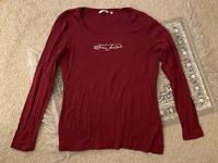 Tom Tailor Shirt Langarm Pullover Rot XL Basic Hemd Damen chic Berlin - Steglitz Vorschau