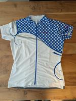 Trikot Shirt Fahrrad Damen Ziener Gr. 42 weiß-blau Bayern - Altdorf Vorschau