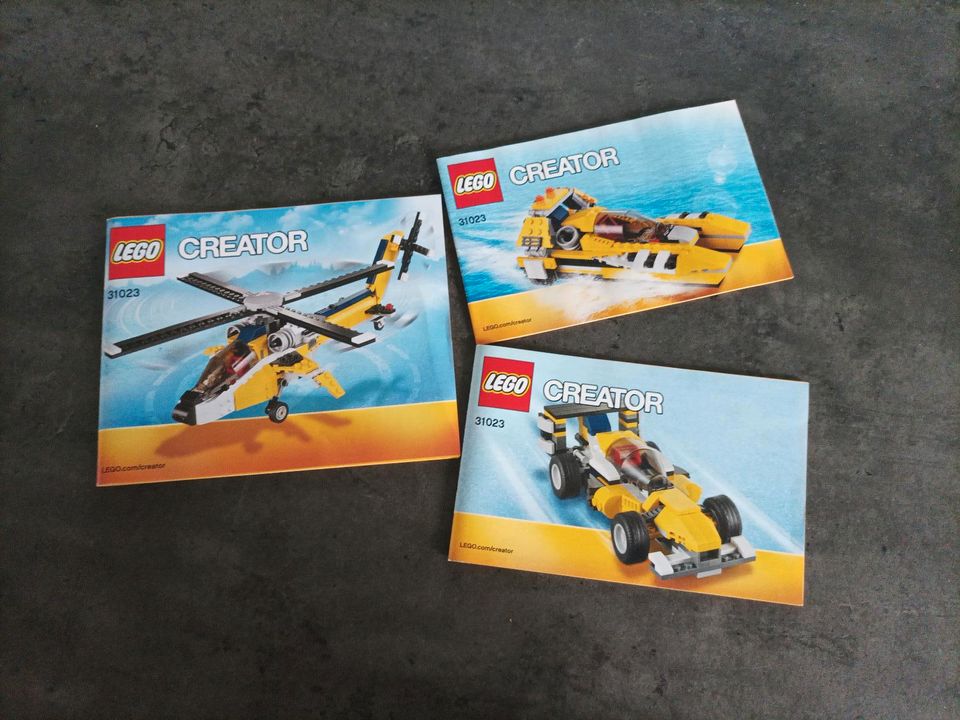 Lego Creator 31023 Bauanleitungen in Stadecken-Elsheim