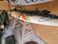 Windsurfausrüstung Wurfsurfboard segel komplett Schleswig-Holstein - Güby Vorschau