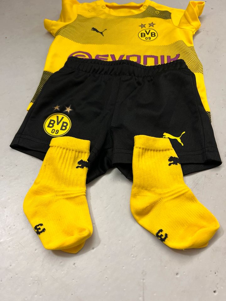 BVB Trikot Hose 68 Dortmund Borussia Baby Socken in Dresden