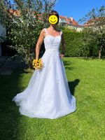 Brautkleid Größe 38 weiß Bayern - Litzendorf Vorschau