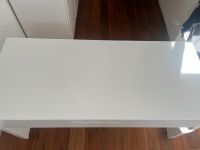 Ikea MALM Schreibtisch mit Ausziehplatte, weiß Baden-Württemberg - Pforzheim Vorschau