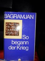 Bagramjan So begann der Krieg , Militärverlag , 2. Auflage 1979 Sachsen - Oberlungwitz Vorschau