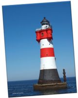Leinwanddruck: Leuchtturm Roter Sand II - 60 x 80 cm NEUWARE Niedersachsen - Wilhelmshaven Vorschau