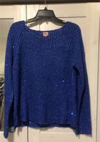 Only Pullover Gr L blau Sachsen - Zwickau Vorschau