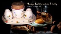 Menage-Frühstücks-Set, 4-teilig, aus Keramik, gepunzt Bayern - Ampfing Vorschau