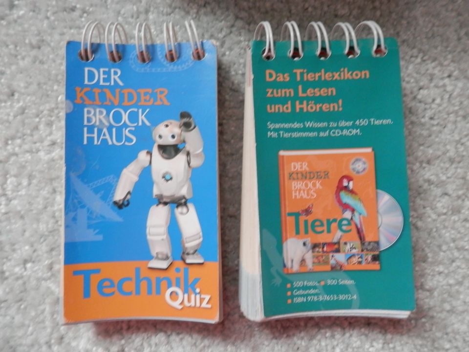 Der Kinder Brockhaus,Technik Quiz, Tierlexikon, Wissen 450 Tiere in Berlin