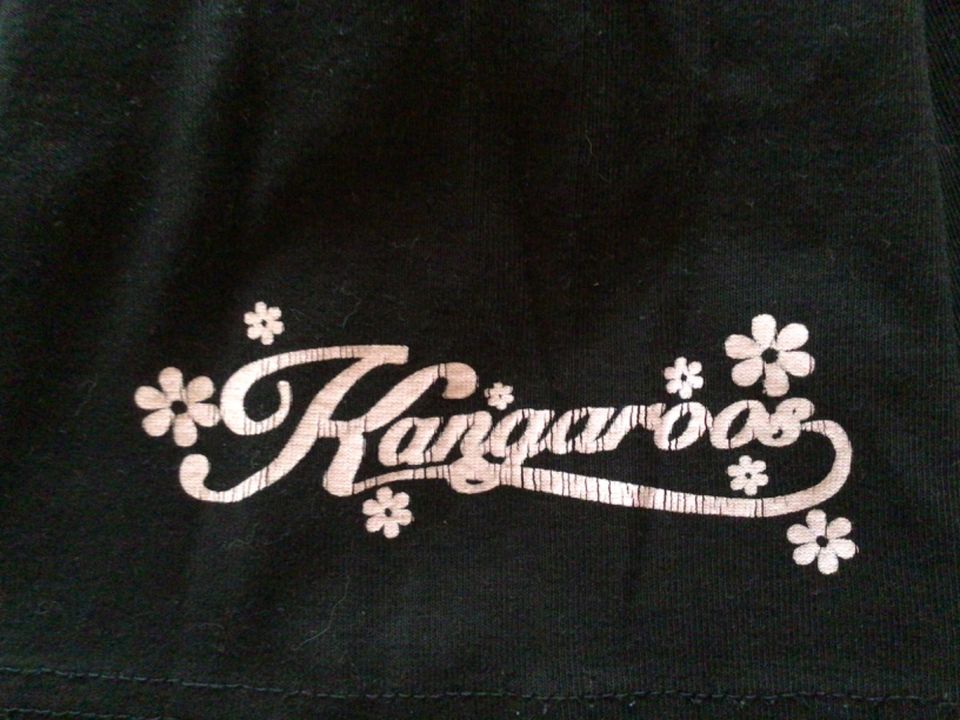 Shirt schwarz Kangaroos,Gr.56/58, 4xl in Neustadt