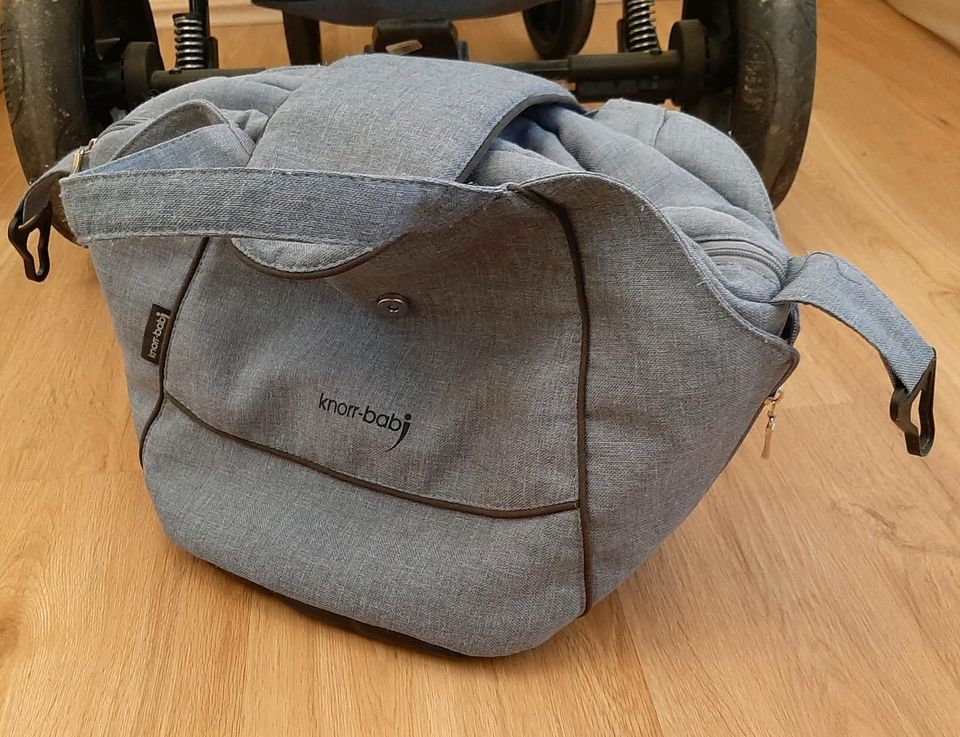 Kinderwagen, Buggy, Knorr Baby Voletto Emotion, Light Blue in Riedlhütte