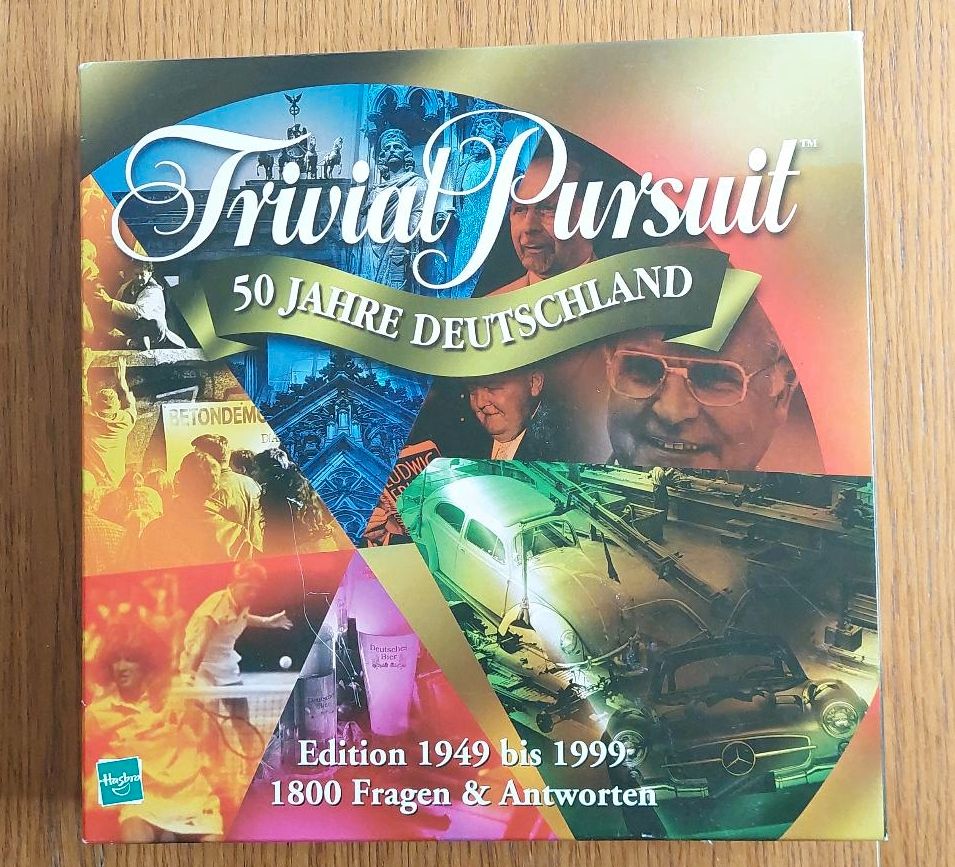 Spiel  Trivial Pursuit Sonderedition 50 Jahre Deutschland in Faßberg