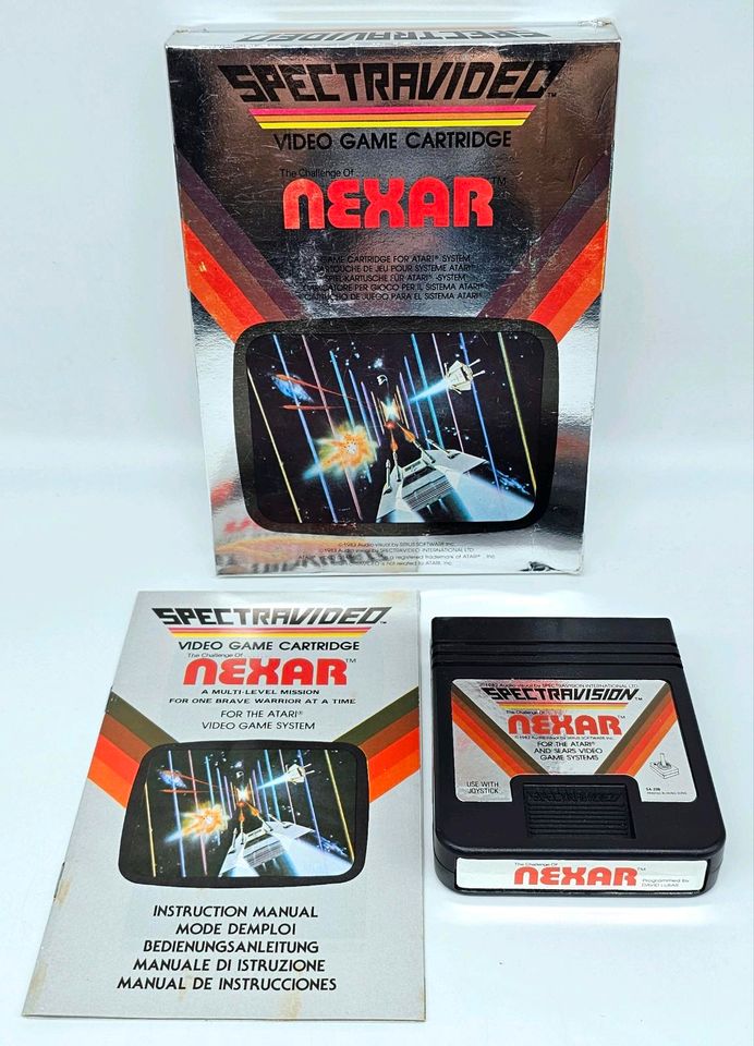 The Challange of NEXAR - Atari 2600 VCS - CIB Komplett OVP Boxed in Weiterstadt