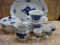 Royal Copenhagen blaue Blume Teetasse Speiseteller Eierbecher Niedersachsen - Varel Vorschau