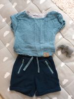 Sommer Set Topomini handmade 74 Ripp Musselin Shirt shorts Niedersachsen - Hagen am Teutoburger Wald Vorschau