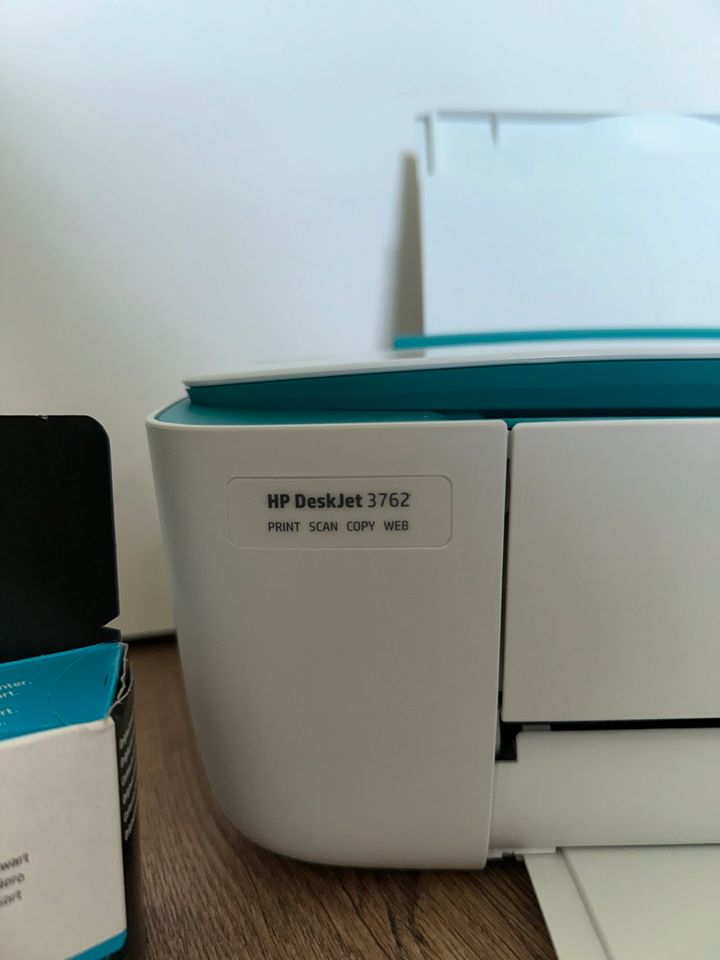 HP Deskjet 3762 Multifunktionsdrucker mit neuer Patrone (schwarz) in Kirkel