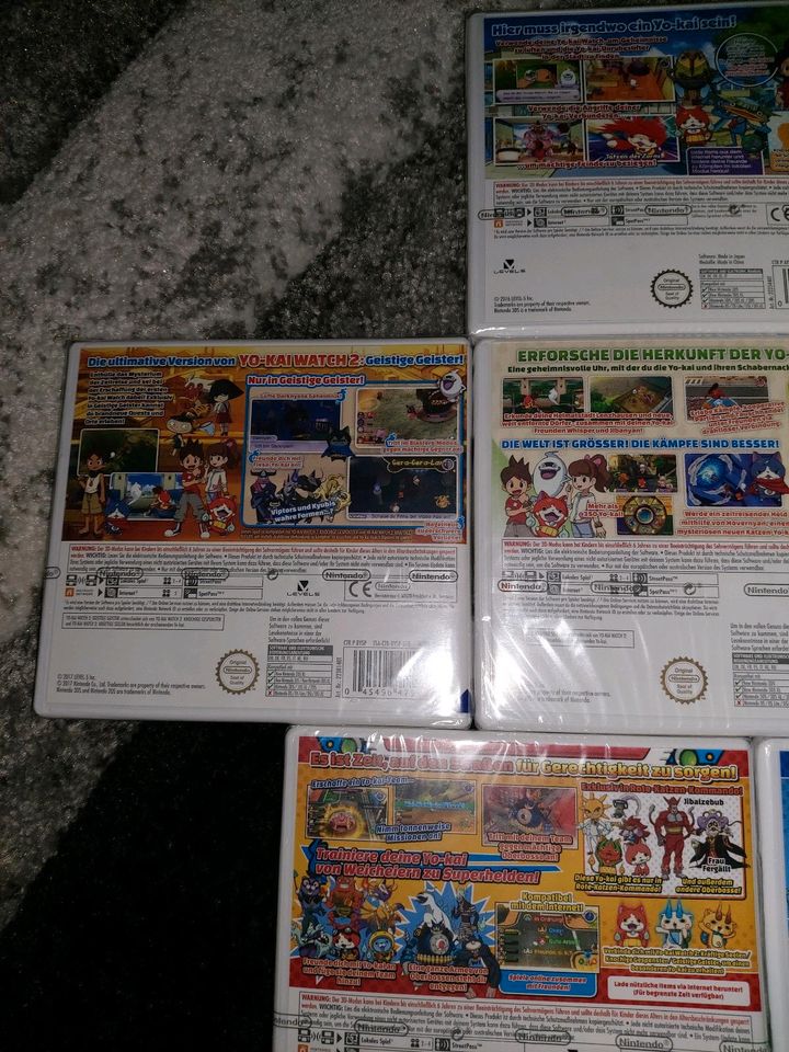 Nintendo 3ds Yokai Watch Alle Teile Sealed, Neu in Heinsberg