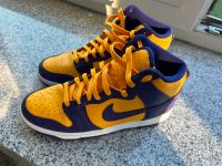 Nike Dunk , lila gelb Gr 42,5 wie neu Nordrhein-Westfalen - Recklinghausen Vorschau