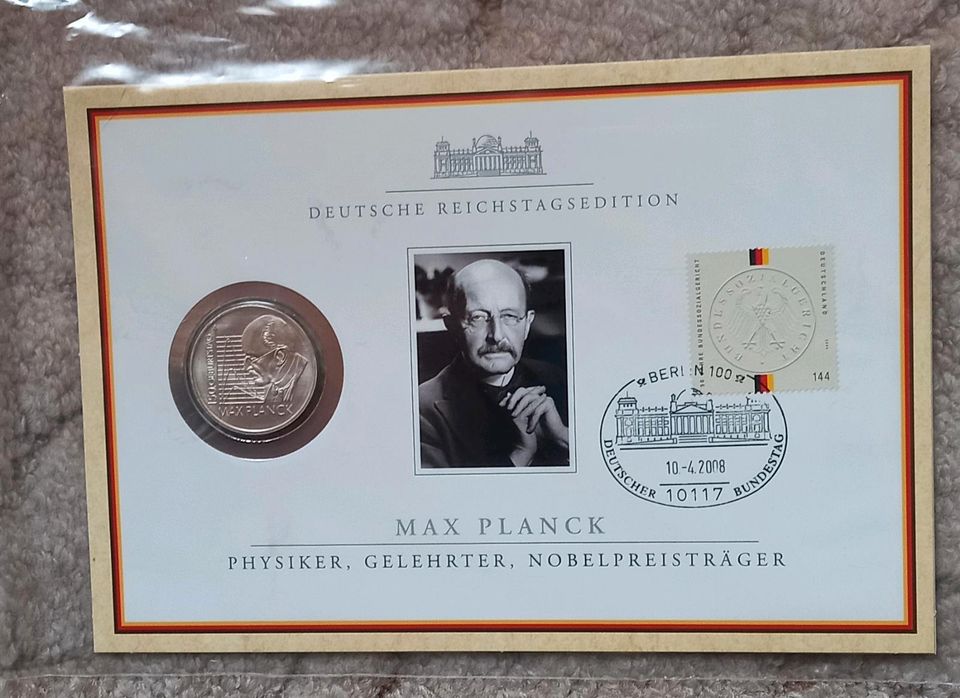Deutsche Reichstagsedition M.Planck 10 Euro in Bad Langensalza