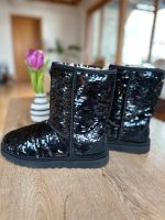 Ugg Boots Original, Pailletten, schwarz, bunt, 40 Baden-Württemberg - Malsch Vorschau