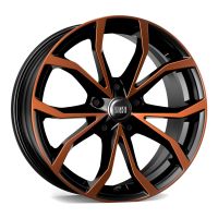 NEU 4x Alufelge 8x17 RH DF ENERGY Orange DF807 BMW,Mini,Opel 17 Z Brandenburg - Potsdam Vorschau