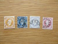 Briefmarken Norwegen Mi. 2-5 gestempelt, hoher KW Herzogtum Lauenburg - Mölln Vorschau