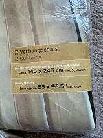 Zwei neue Vorhangschals von Tchibo Gardine verpackt beige Hessen - Wehrheim Vorschau