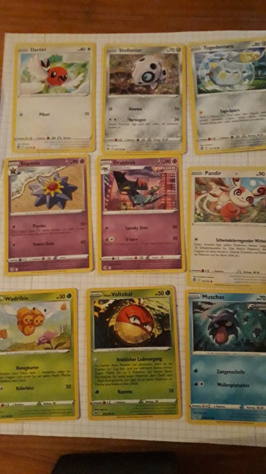Pokemon Karten 120 Stück inkl Porto in Schuby