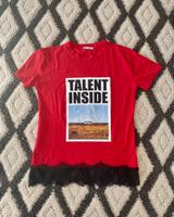 Zara T-Shirt mit Spitzenborde, ungetragen, oversized Bayern - Meitingen Vorschau