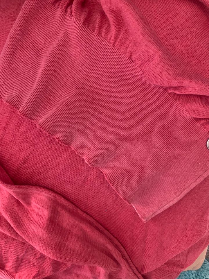 Calvin Klein Rollkragenpullover rot lachsfarbe in Lohmar