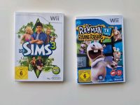 Nintendo Wii Sims 3, Rayman Raving Rabbits Bayern - Uffenheim Vorschau