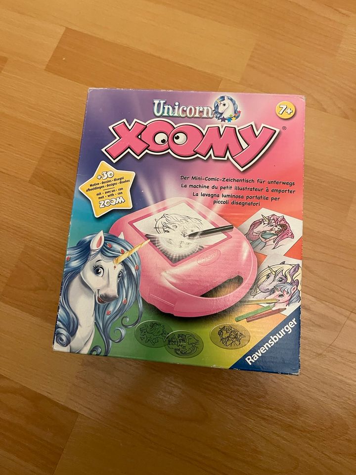 Xoomy Einhorn - Mini Comic Zeichentisch für unterwegs - nur Abhol in Mettmann