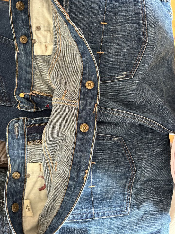Weit geschnittene Jeans Polo Ralph Lauren, Reißverschluss, 38/32 in Aschau im Chiemgau