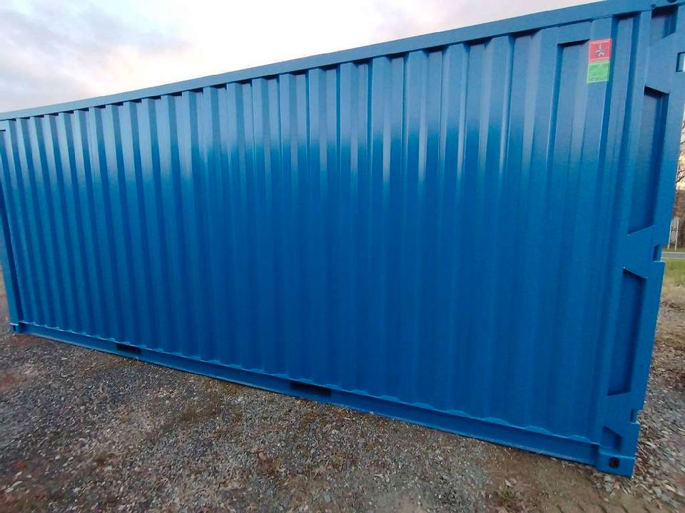 Gebrauchter Lagercontainer CONTAINEX 20 Fuß RAL 5010 in Berlin