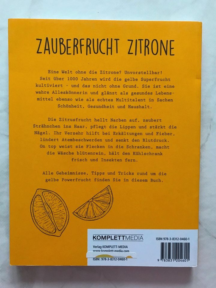 Buch: ZITRONE Multitalent für Gesundheit & Schönheit-NEU! in Welfesholz